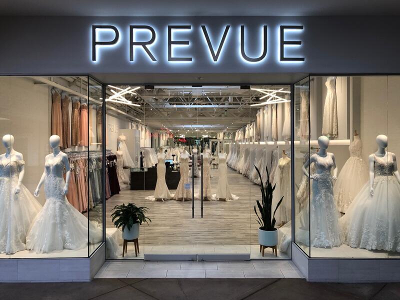 Prevue Formal & Bridal store. Mobile image