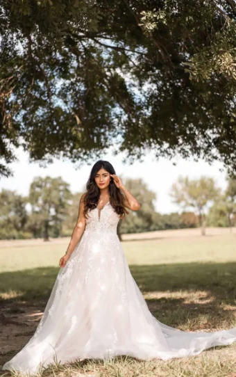 Stella York Style #7177 #6 Ivory/Ivory/Ivory thumbnail