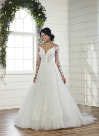 Essense of Australia Style #D2939 #12 Ivory/Multi thumbnail