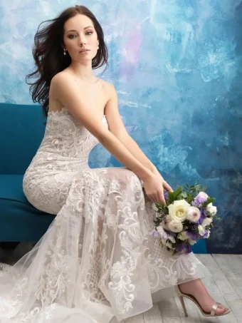 Allure Bridals Style #9560 #6 Nude/Ivory/Nude thumbnail