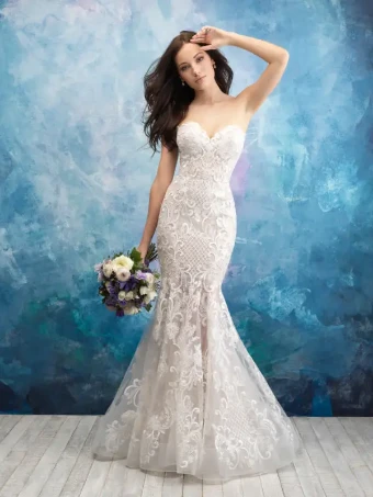 Allure Bridals Style #9560 #4 Nude/Ivory/Nude thumbnail