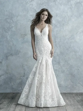 Allure Bridals Style #9651 #7 Almond/Champagne/Ivory/Nude thumbnail