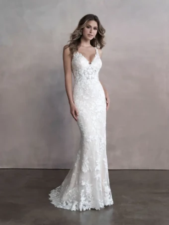 Allure Bridals Style #9808 #10 Sand/Ivory/Nude thumbnail