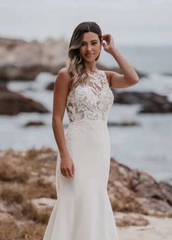 Allure Bridals Style #9905 #4 Ivory/Champagne/Nude thumbnail
