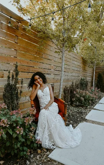 Stella York Style #7312 #14 Ivory/Honey thumbnail