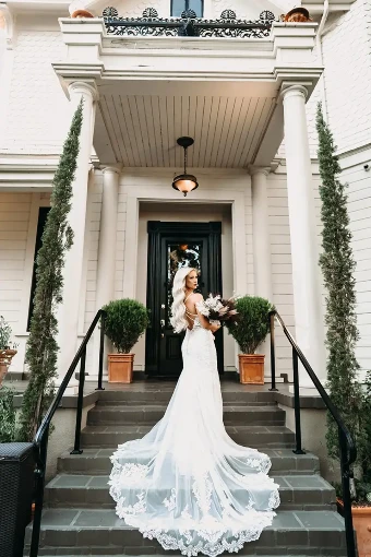 Stella York Style #7394 #11 Ivory/Almond/Porcelain thumbnail