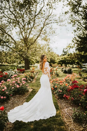 Stella York Style #7420 #9 Ivory/Ivory/Porcelain thumbnail