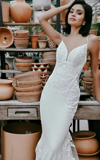 Essense of Australia Style #D3263 #14 Ivory thumbnail