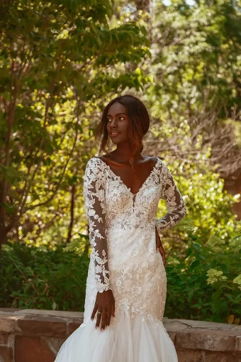 Stella York Style #7491 #13 Ivory/Biscotti thumbnail