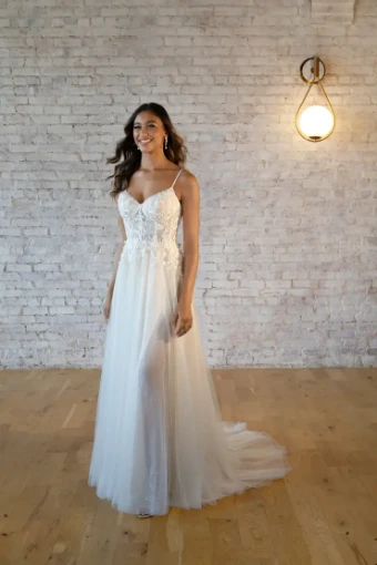 Stella York Style #7514 #11 Ivory/Honey thumbnail