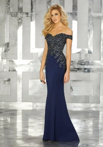 Morilee Style #71616 #18 Navy thumbnail