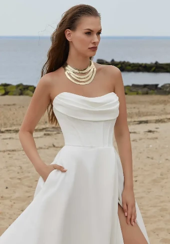 Morilee Style #15054 #1 Ivory thumbnail