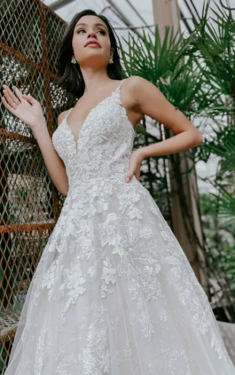 Essense of Australia Style #D3157 #12 Ivory/Ivory/Porcelain thumbnail