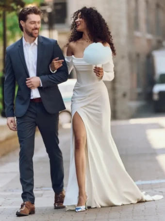 Maggie Sottero Style #KAILANI #8 Ivory (gown with Natural Illusion) thumbnail