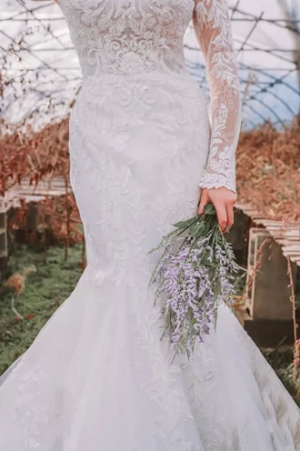 Essense of Australia Style #D3315 #9 Ivory/Ivory/Porcelain thumbnail