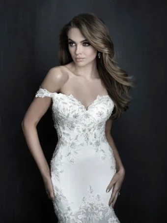 Allure Couture Style #C568 #2 default Ivory/Silver thumbnail