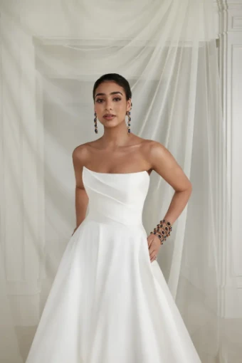 Justin Alexander Style #Estelle #1 Ivory thumbnail