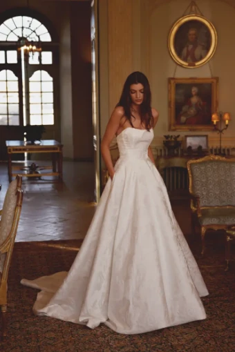 Justin Alexander Style #Josette #1 Ivory thumbnail