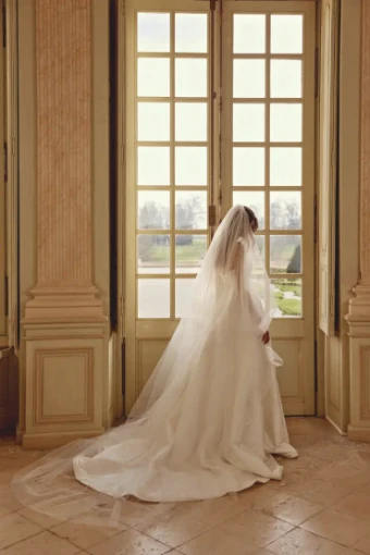 Justin Alexander Style #Josette #2 Ivory thumbnail