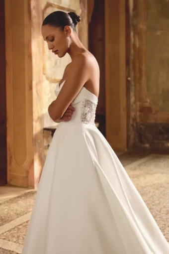 Justin Alexander Style #Kara #7 Ivory/Latte thumbnail