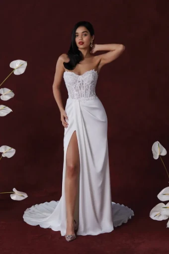 Justin Alexander Style #Hadley #1 Ivory/Latte thumbnail