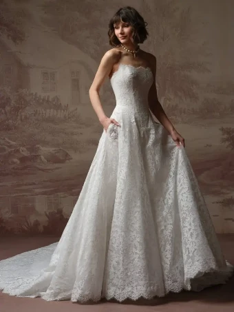 Maggie Sottero Style #SERENA #3 All Ivory thumbnail