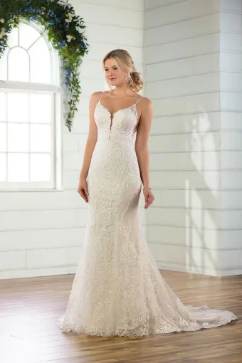 Essense of Australia Style #D2811 #4 Ivory/Ivory/Porcelain thumbnail