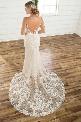 Essense of Australia Style #D2811 #7 Ivory/Ivory/Porcelain thumbnail