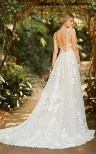 Essense of Australia Style #D3094 #3 Ivory/Champagne/Rum thumbnail