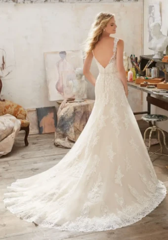 Morilee Style #8122 #4 Ivory/Champagne thumbnail