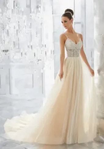 Morilee Style #5565 #0 default Ivory/Silver thumbnail