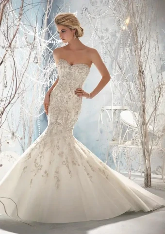 Morilee Style #1963 #3 default White/Silver thumbnail