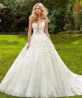 Morilee Style #8128 #1 default Ivory/Champagne thumbnail