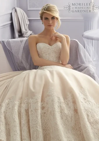 Morilee Style #2674 #4 default Ivory/Champagne/Rum thumbnail