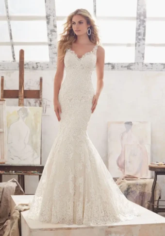 Morilee Style #8115 #3 Ivory/Champagne thumbnail