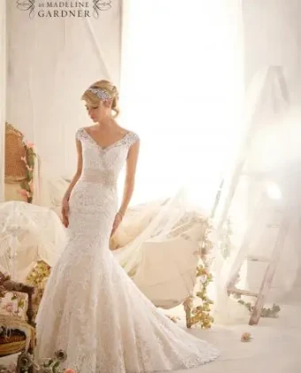 Morilee Style #2608 #8 Ivory thumbnail