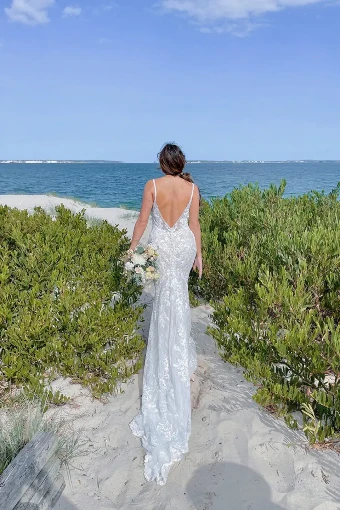 Stella York Style #7370 #6 Ivory/Honey thumbnail