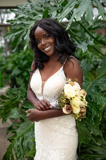 Stella York Style #7388 #8 Ivory/Almond/Porcelain thumbnail