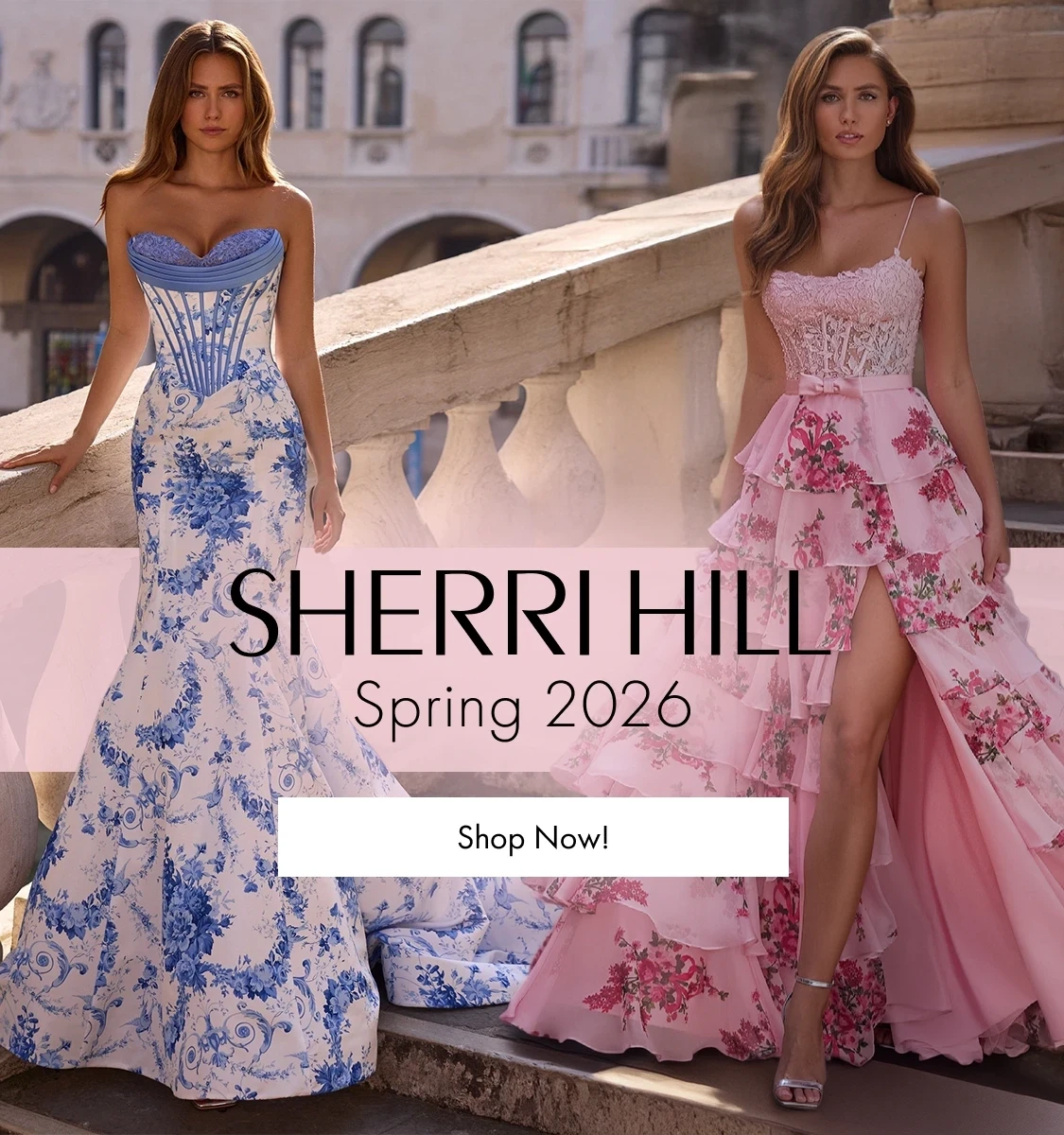 Sherri Hill Spring 2026 Banner Mobile